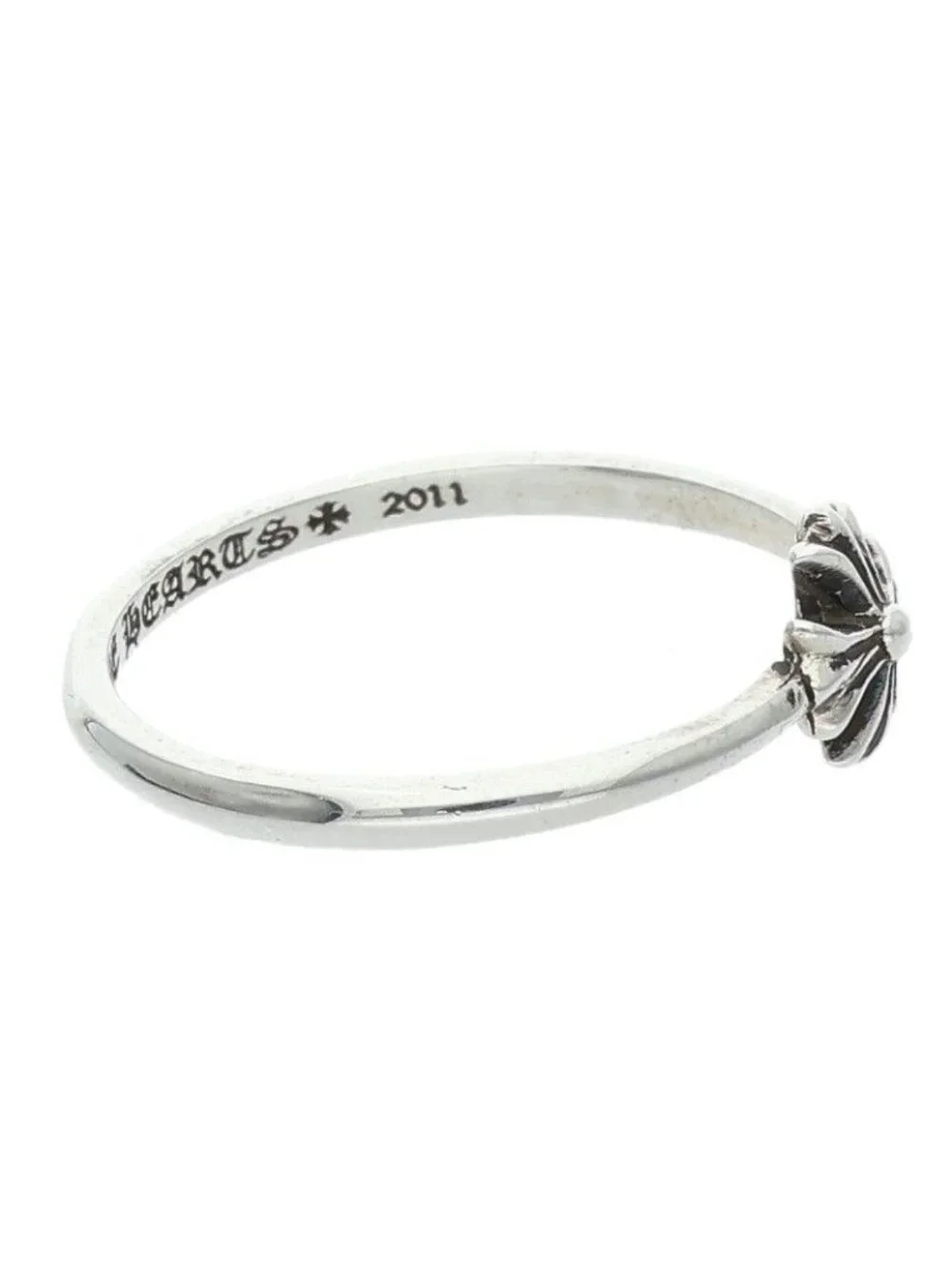 Chrome Hearts Bubblegum CH Pls CH Plus Silver Ring